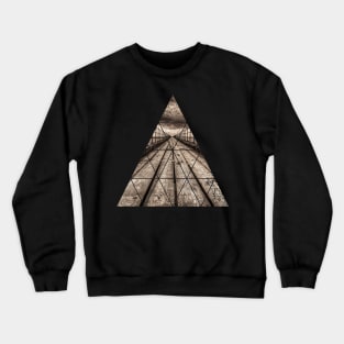 Geometric Triangle Design- Boardwalk Crewneck Sweatshirt
